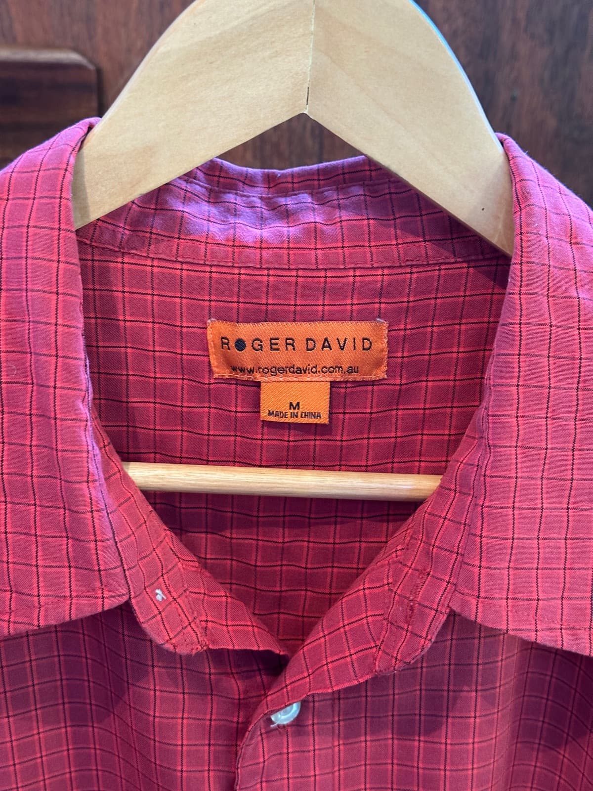 Roger David Red Check — image 2