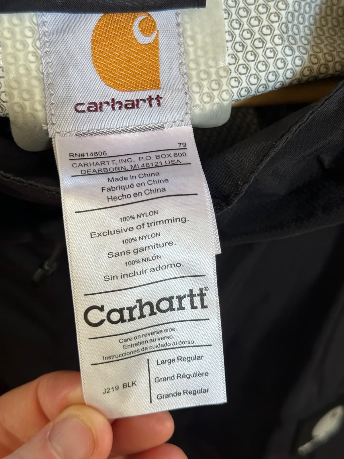 Carhartt rain jacket — image 5