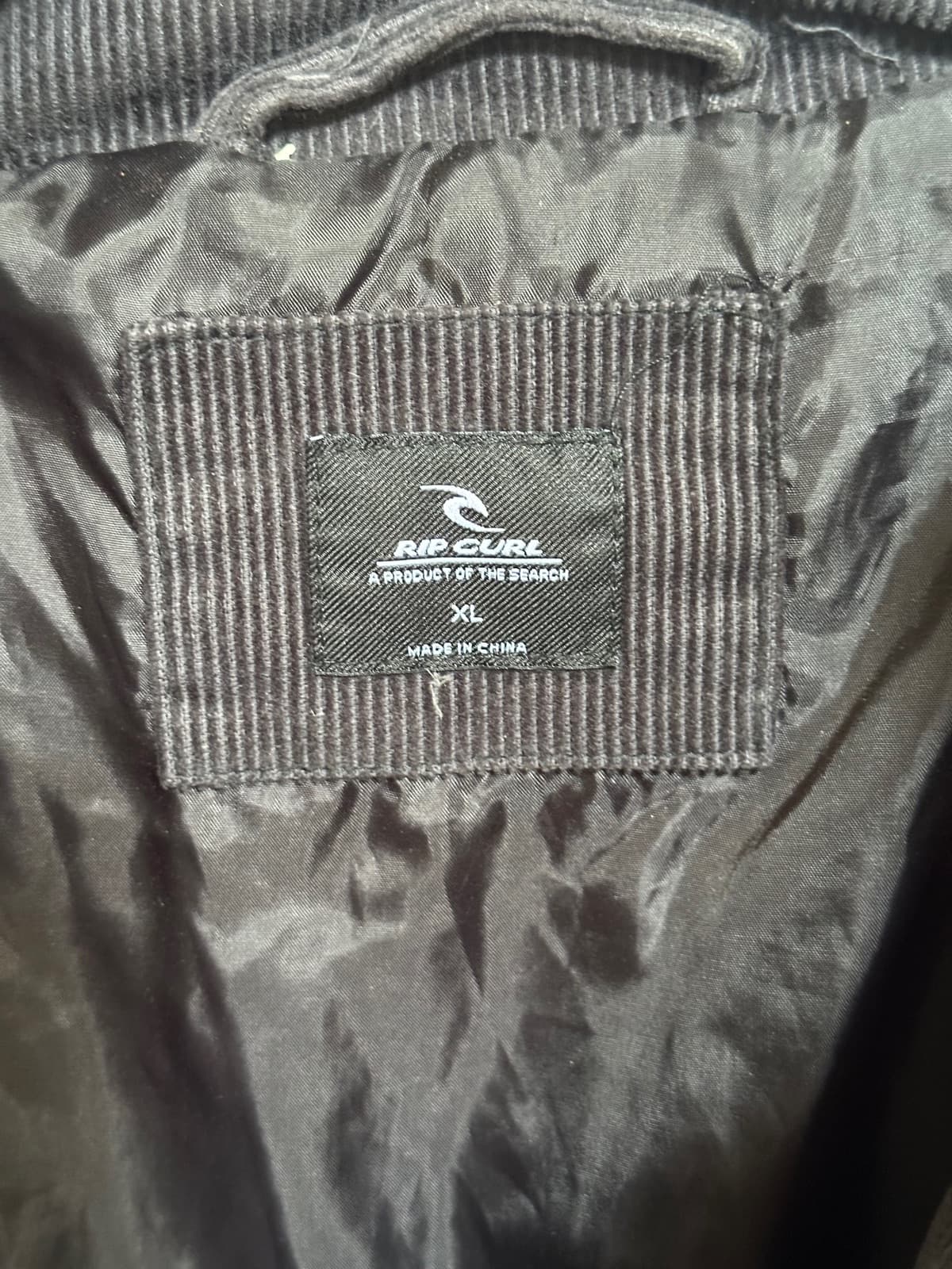 Ripcurl corduroy puffer jacket — image 3