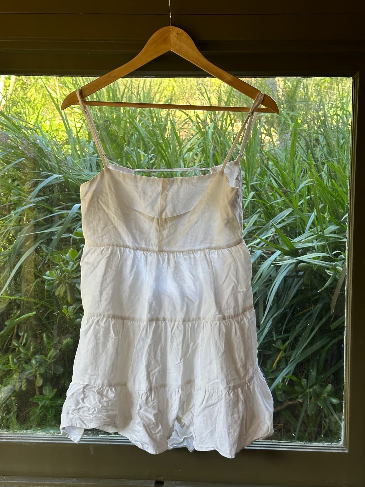 Summery white dress