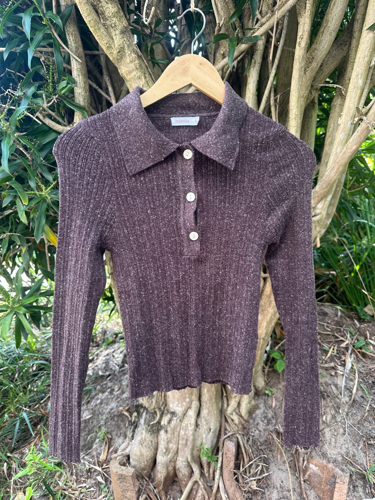 Ghanda long sleeve sweater top