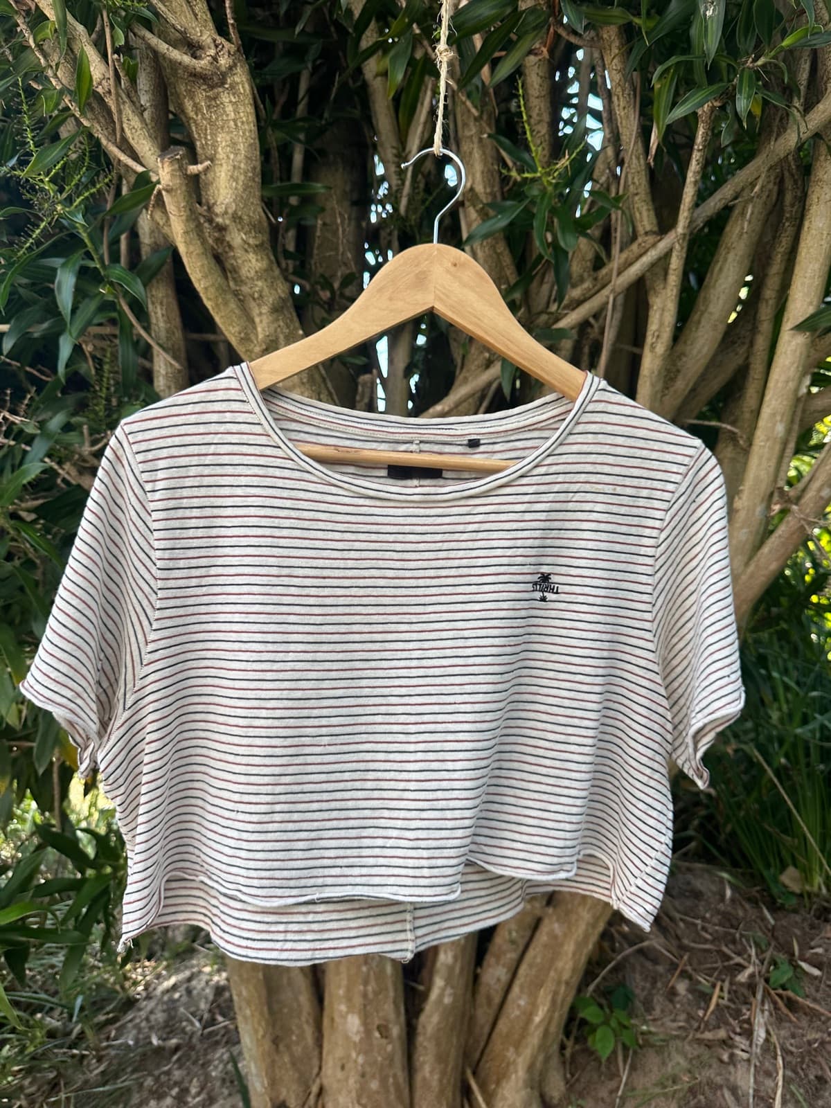Thrills cropped tee