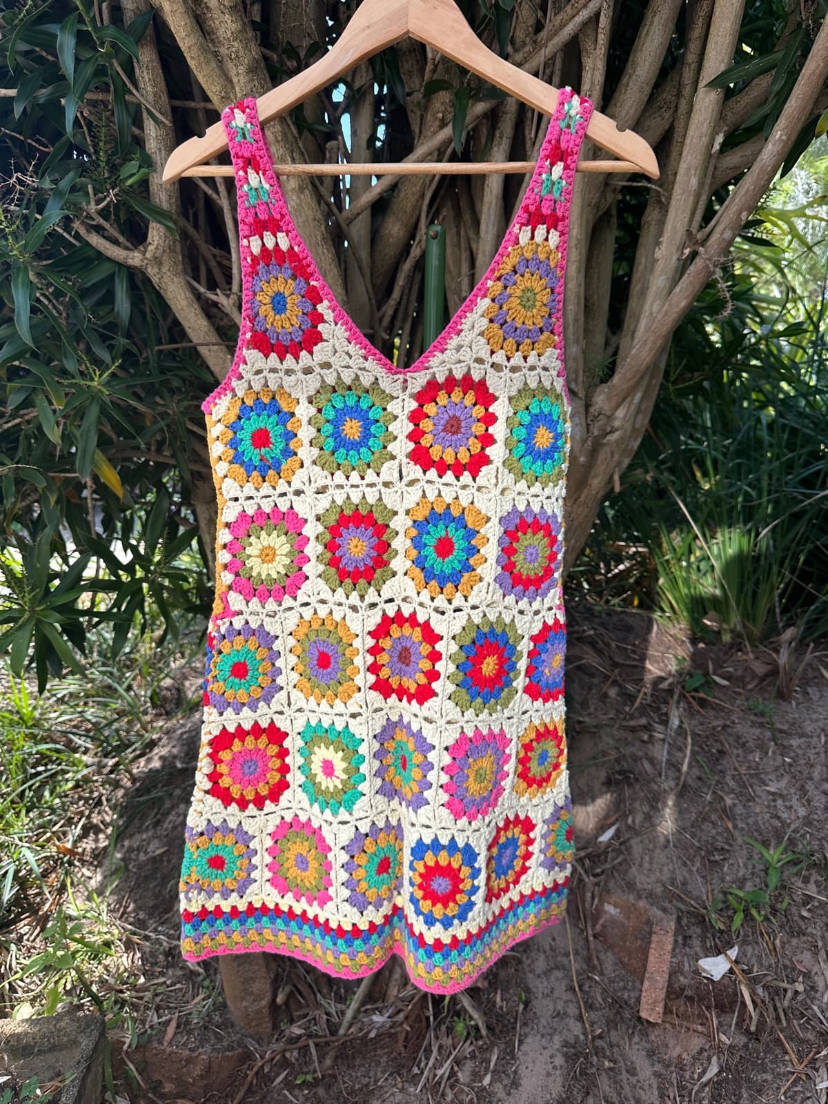 Ghanda crochet dress