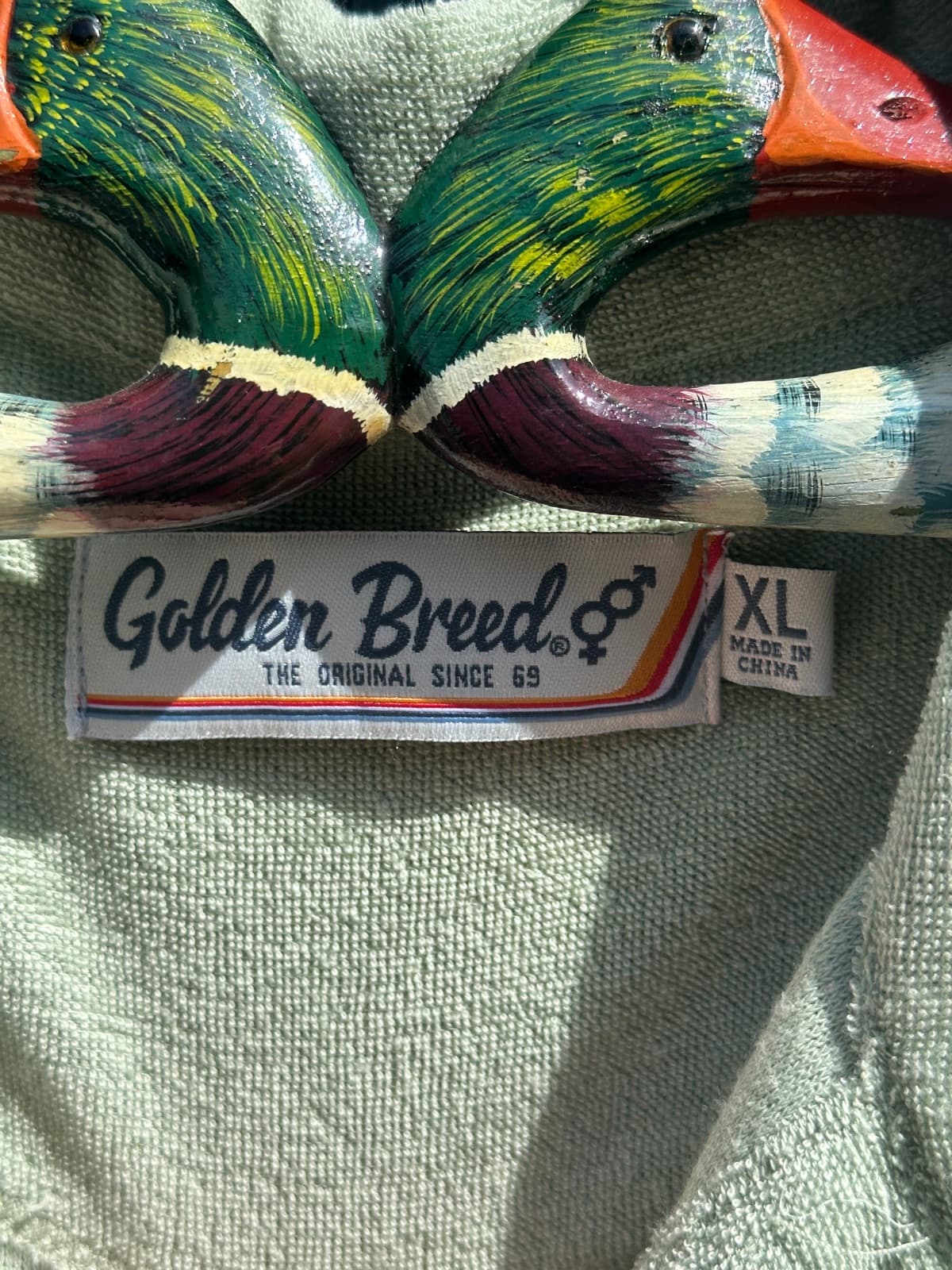 Golden Breed collared tee — image 2