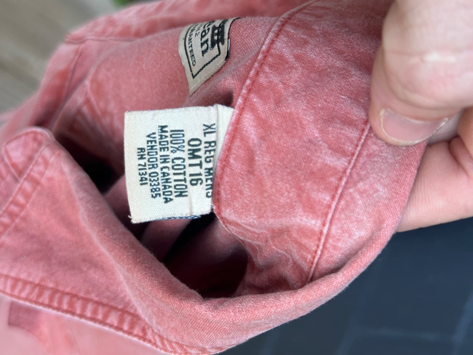 L.L. Bean thick cotton shirt — image 4
