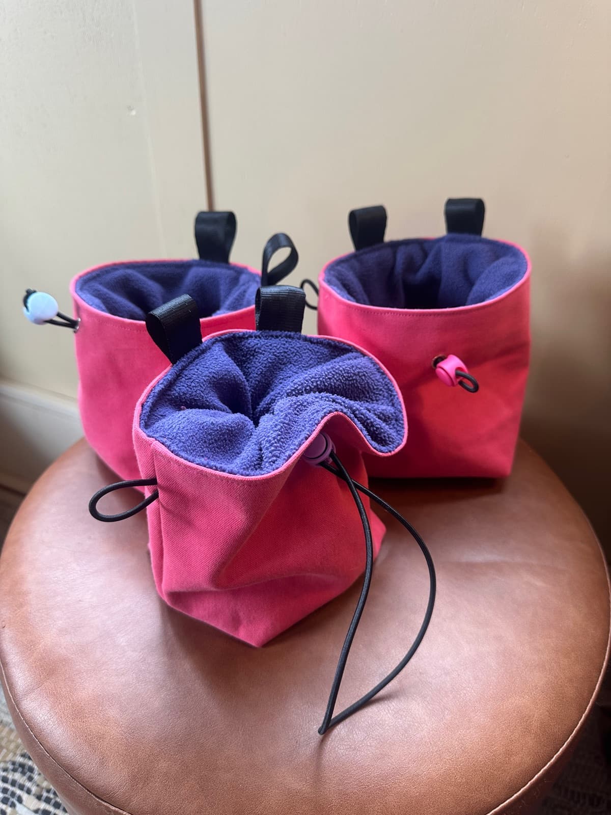 Handmade chalk bag