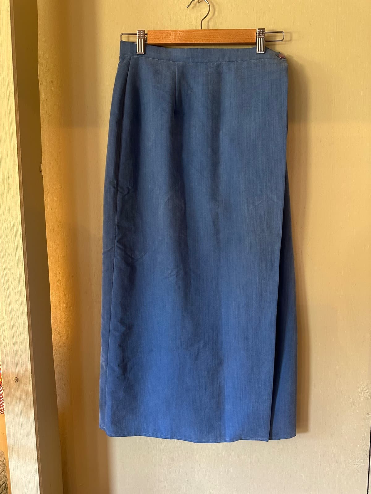 Vintage maxi wrap skirt